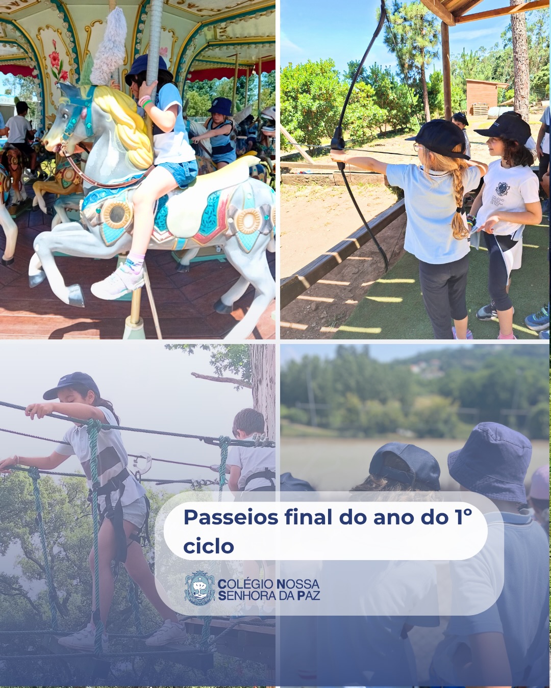 É bom lembrar! Na visita de final de ano, os alunos do 1º ciclo superaram-se!…
